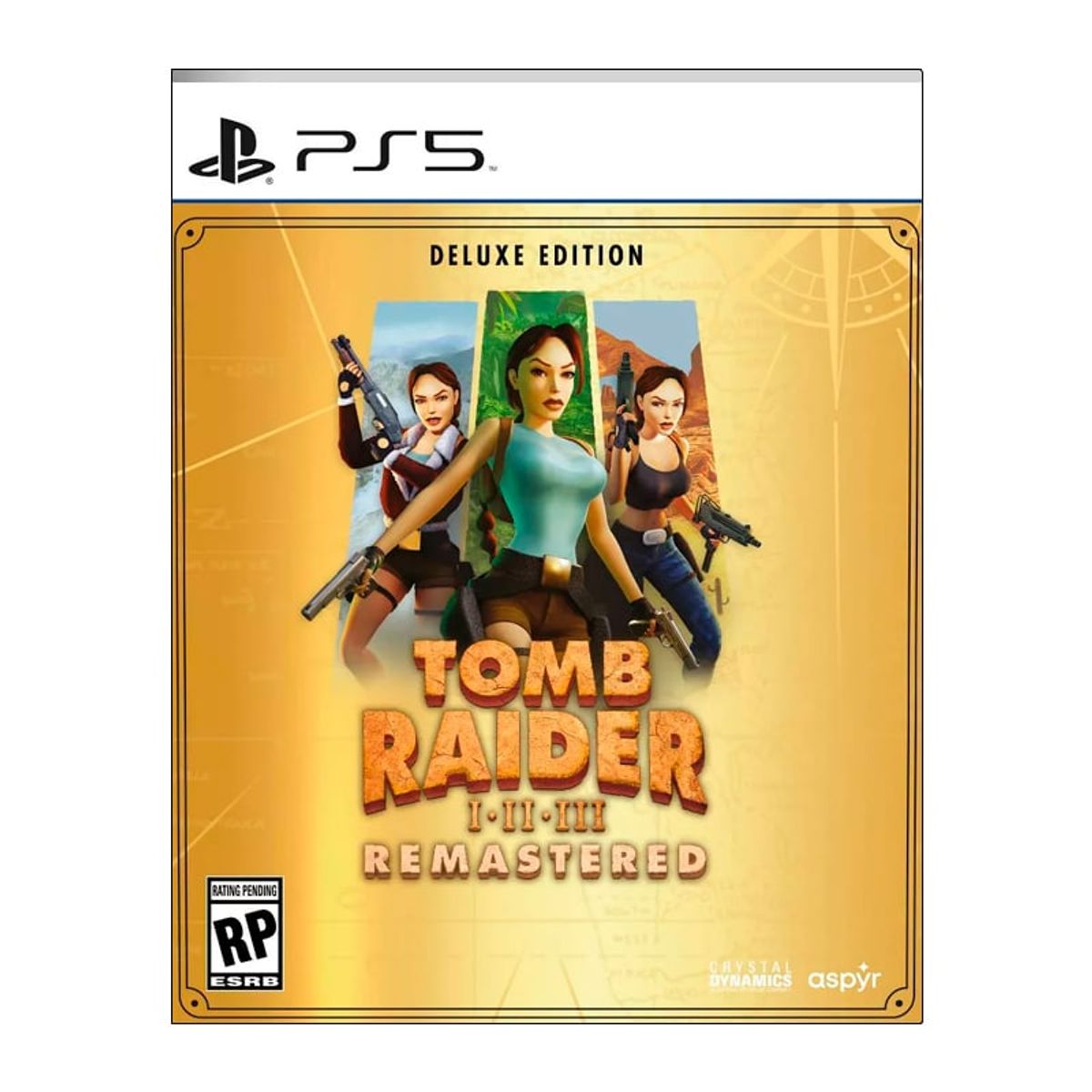 PLAYSTATION - Tomb Raider I-III Remastered Deluxe Edition Playstation 5