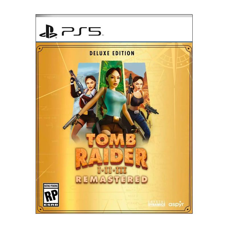 PLAYSTATION - Tomb Raider I-III Remastered Deluxe Edition Playstation 5