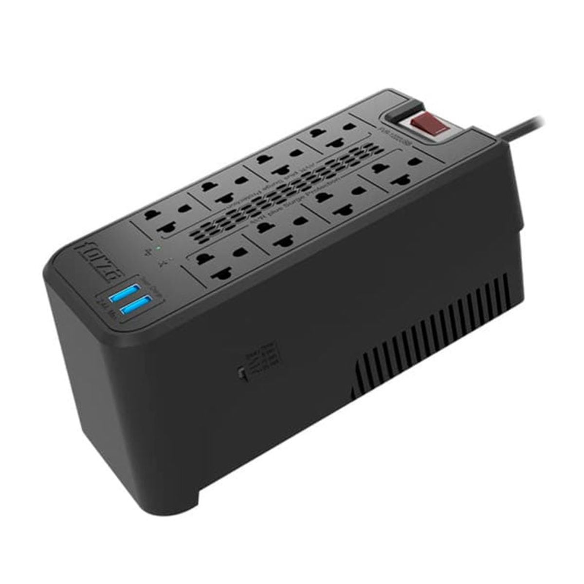 FORZA - Estabilizador Forza 1200VA FVR-1222USB 600W