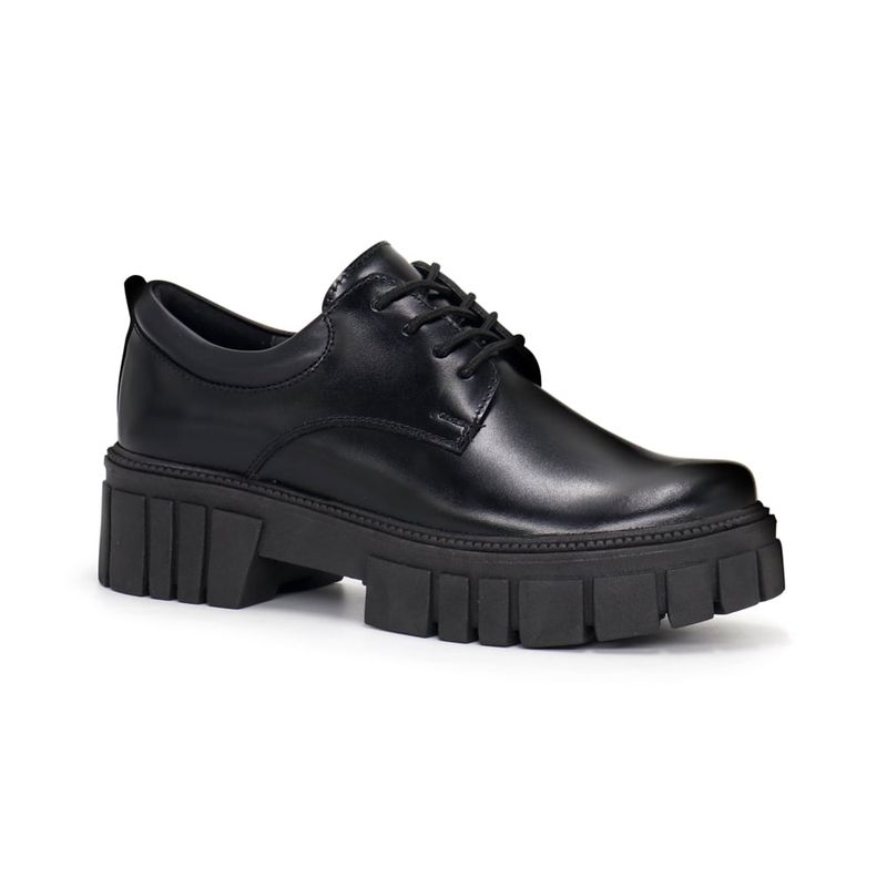 PAR&SS - Zapatos Escolares Con Pasador De Cuero 25Q1LORE-J