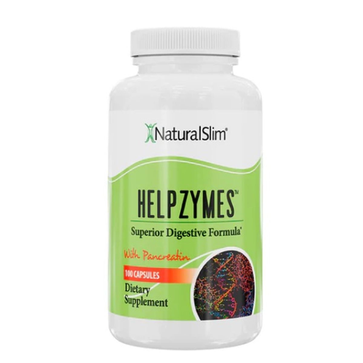 NATURALSLIM - Helpzymes Enzymas Digestivas 100 capsulas - NaturalSlim