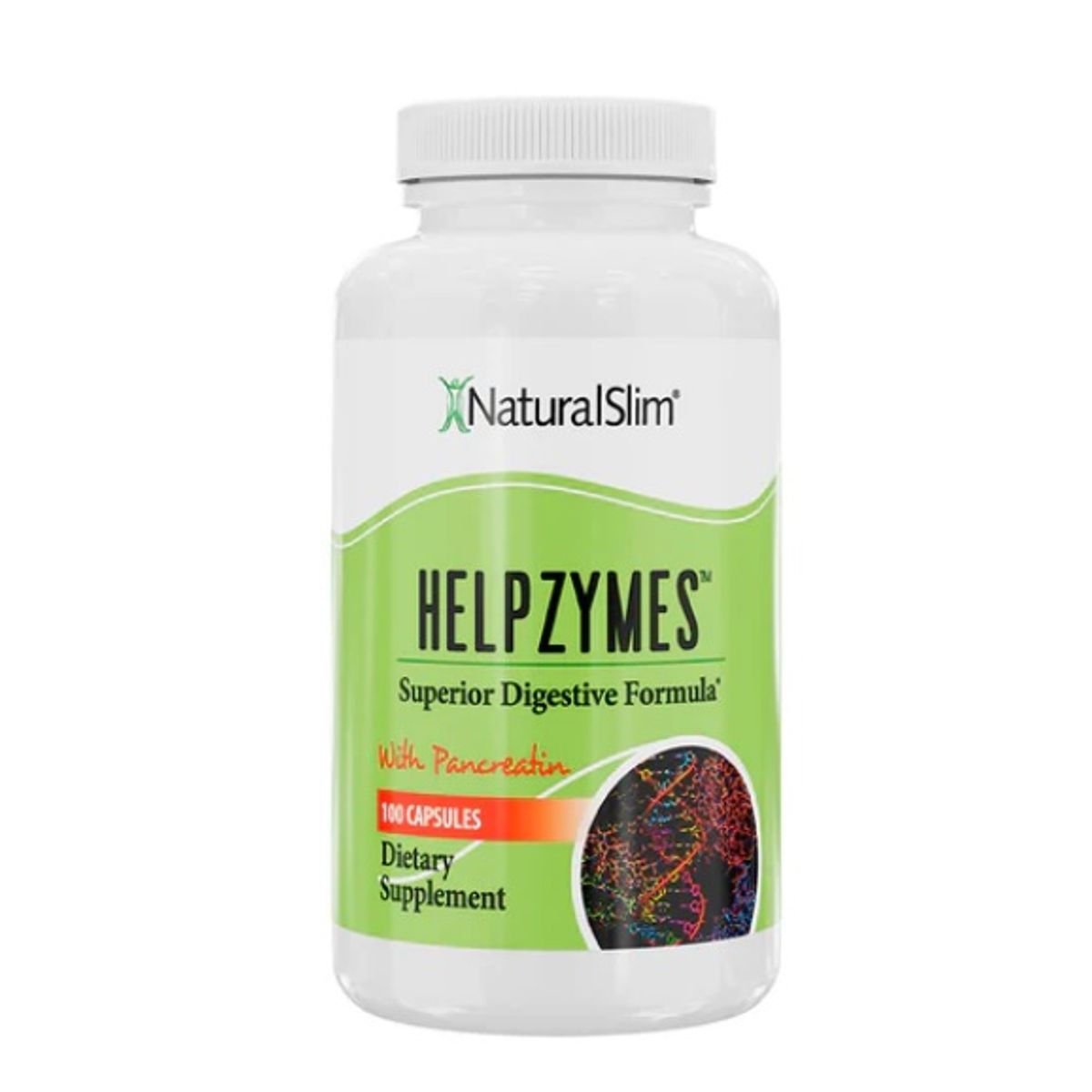 NATURALSLIM - Helpzymes Enzymas Digestivas 100 capsulas - NaturalSlim