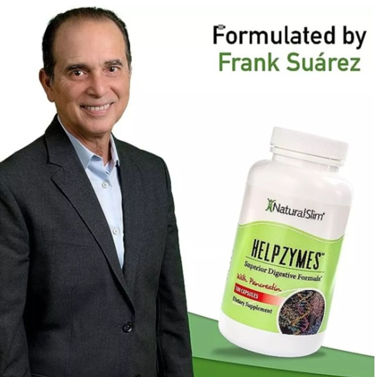 NATURALSLIM - Helpzymes Enzymas Digestivas 100 capsulas - NaturalSlim