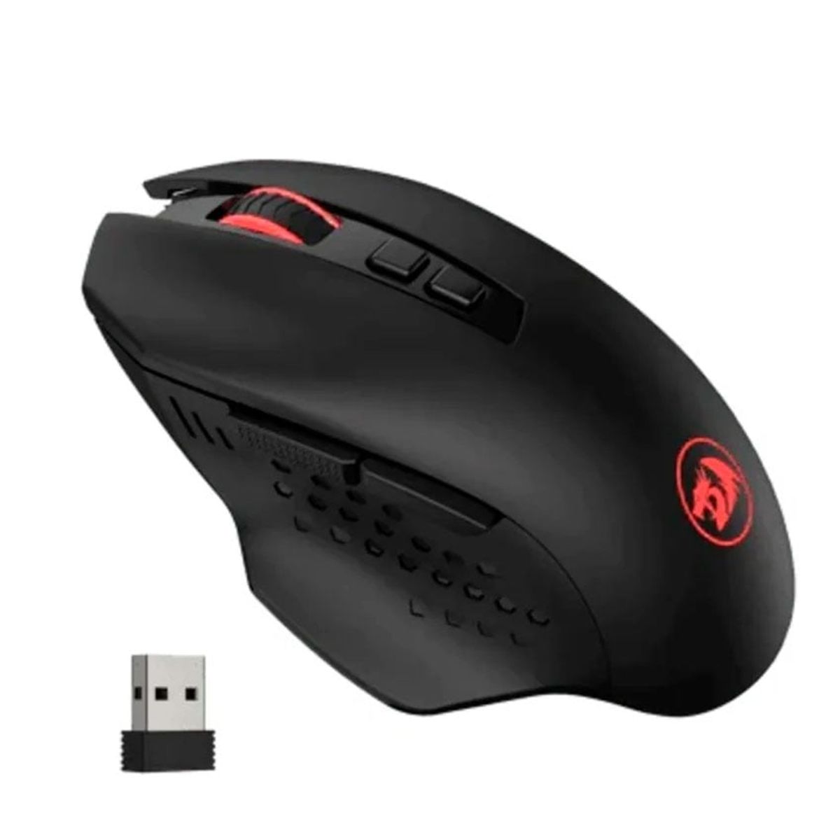 REDRAGON - Redragon GAINER M656 Wireless Mouse Gamer Inalámbrico 10,000 DPI Negro