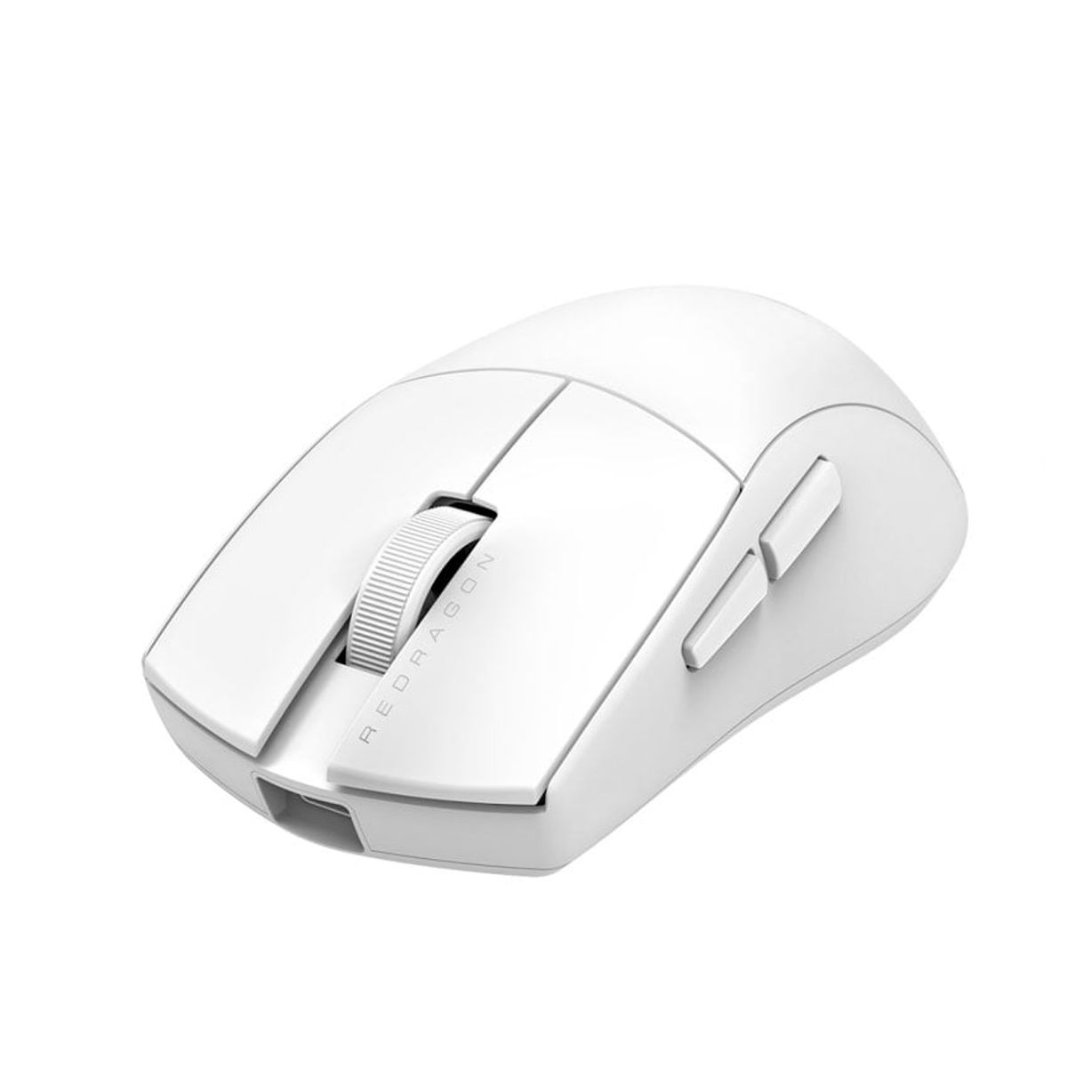 REDRAGON - Redragon K1NG PRO 1K Hz Wireless Blanco Mouse Gamer Inalámbrico