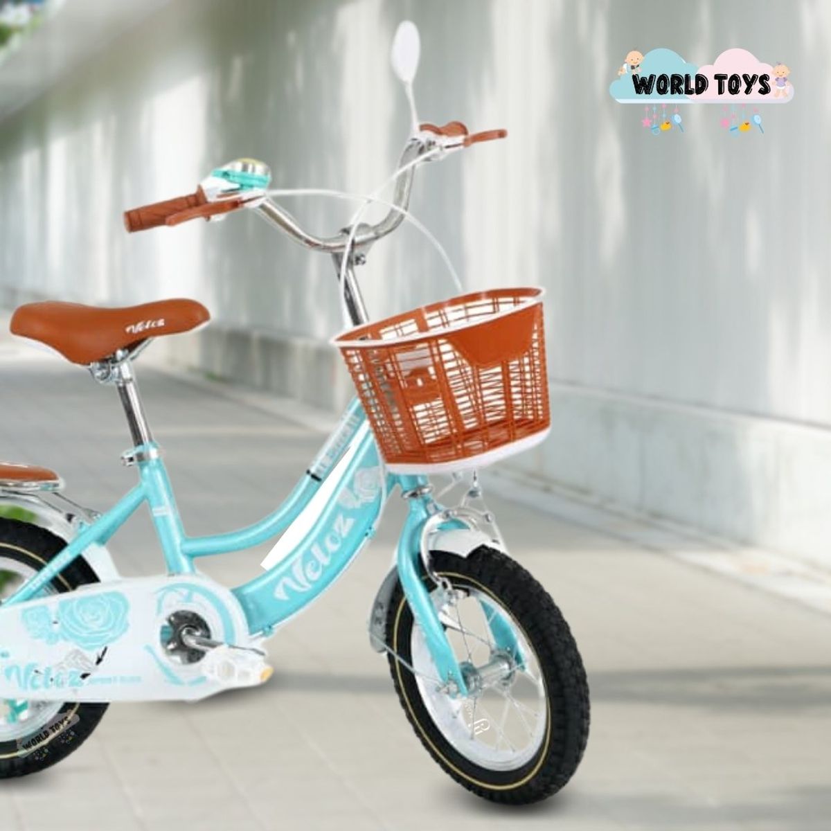 VELOX - Bicicleta Campera Aro 12 «COQUETTE» Light Blue