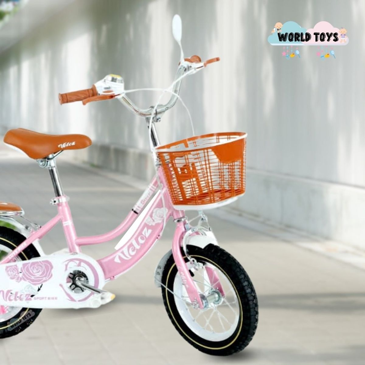 VELOX - Bicicleta Campera Aro 12 «COQUETTE» Pink