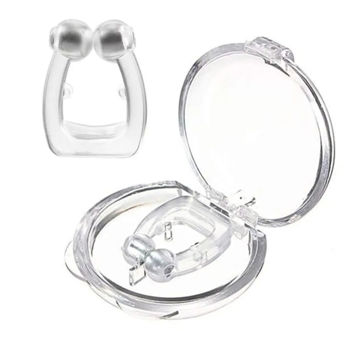 GENERICO - Clip Anti Ronquidos Dejar De Roncar Respira Mejor 2 pcs
