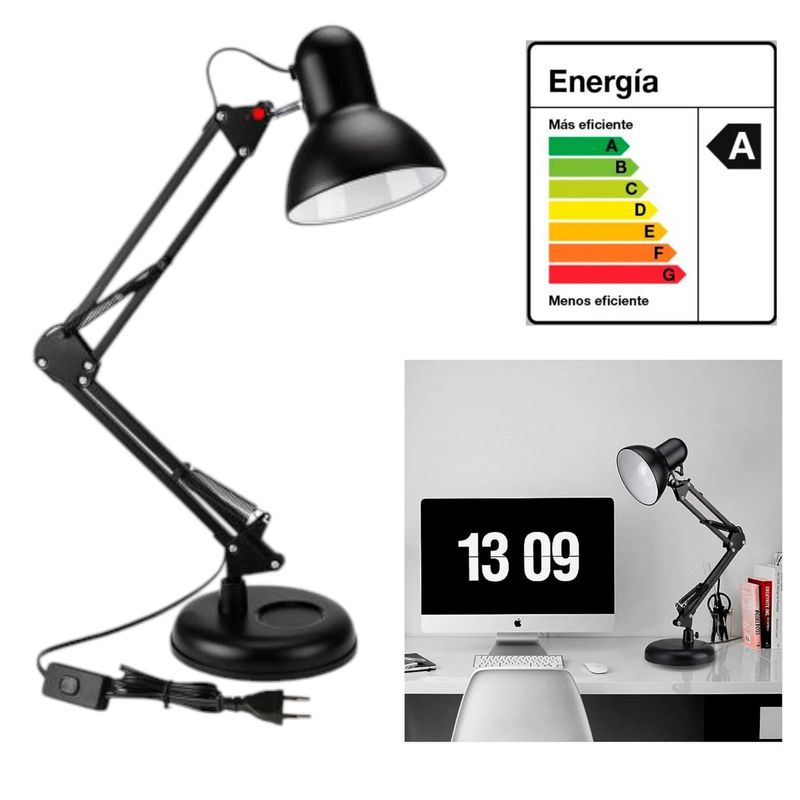 OEM - Lampara Led Escritorio o Mesa con Brazo Ajustable Regulable MT-811