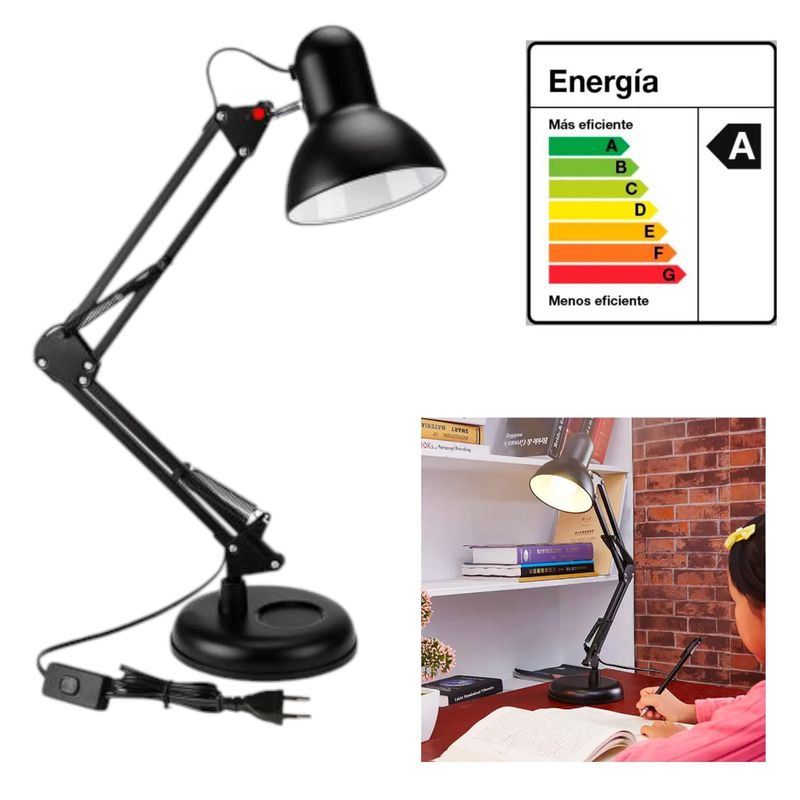 OEM - Lampara Led Escritorio o Mesa con Brazo Ajustable Regulable MT-811