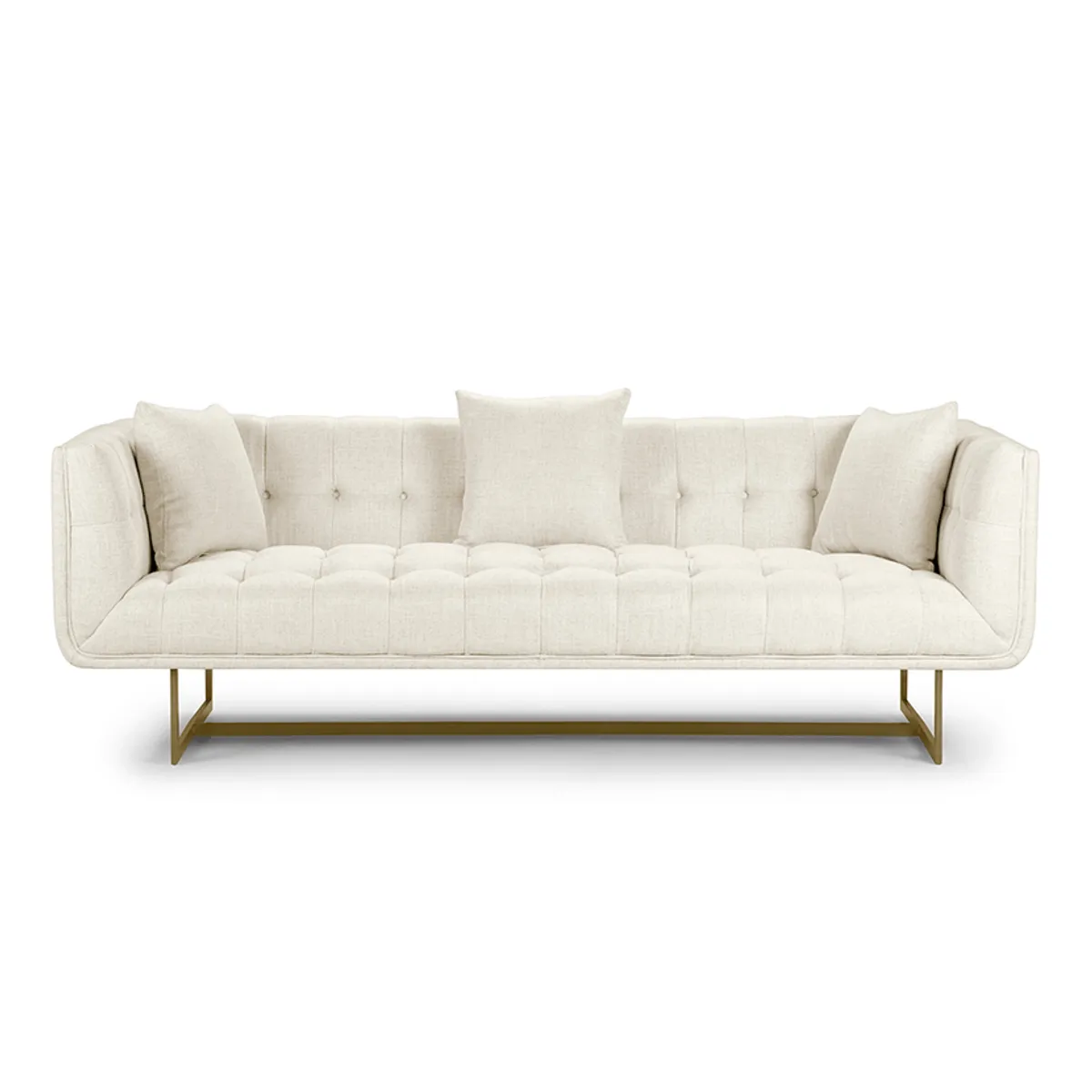 GENERICO - SOFA ROSEN FOREST HILL 3CPO TELA HUESO