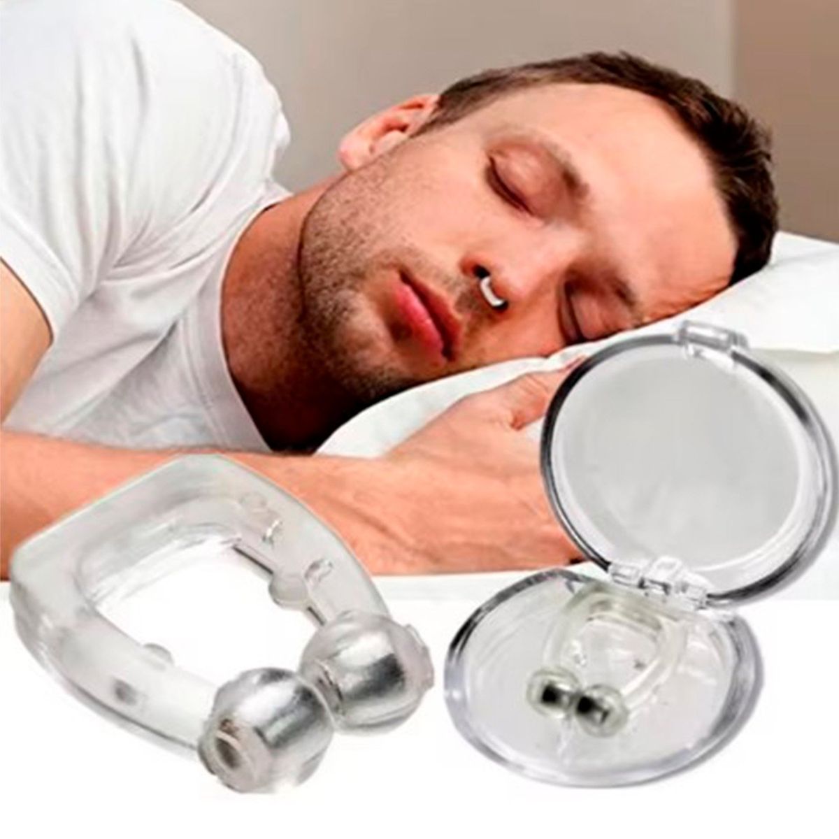 GENERICO - Clip Anti Ronquidos Dejar De Roncar  3 pcs