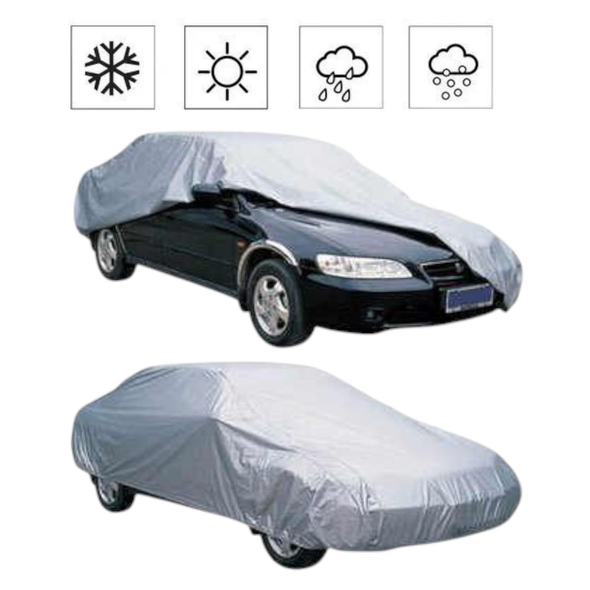 OEM - Forro Funda Auto Impermeable Cobertor Automovil M 410-430cm