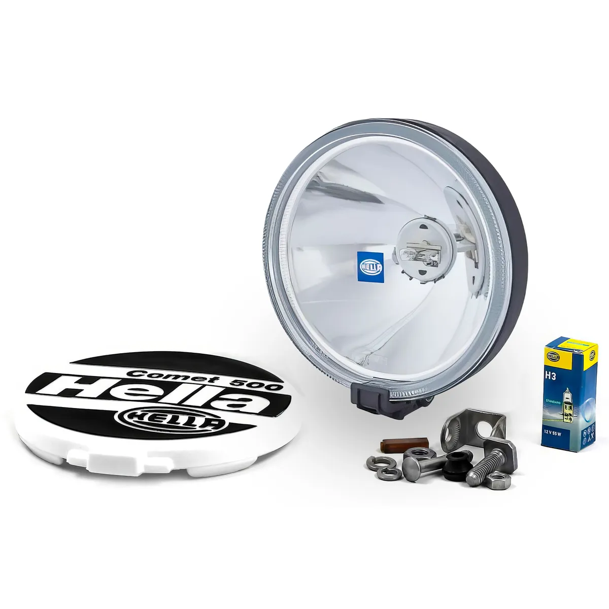 HELLA - Faro Neblinero Hella Comet 500 Redondo Blanco