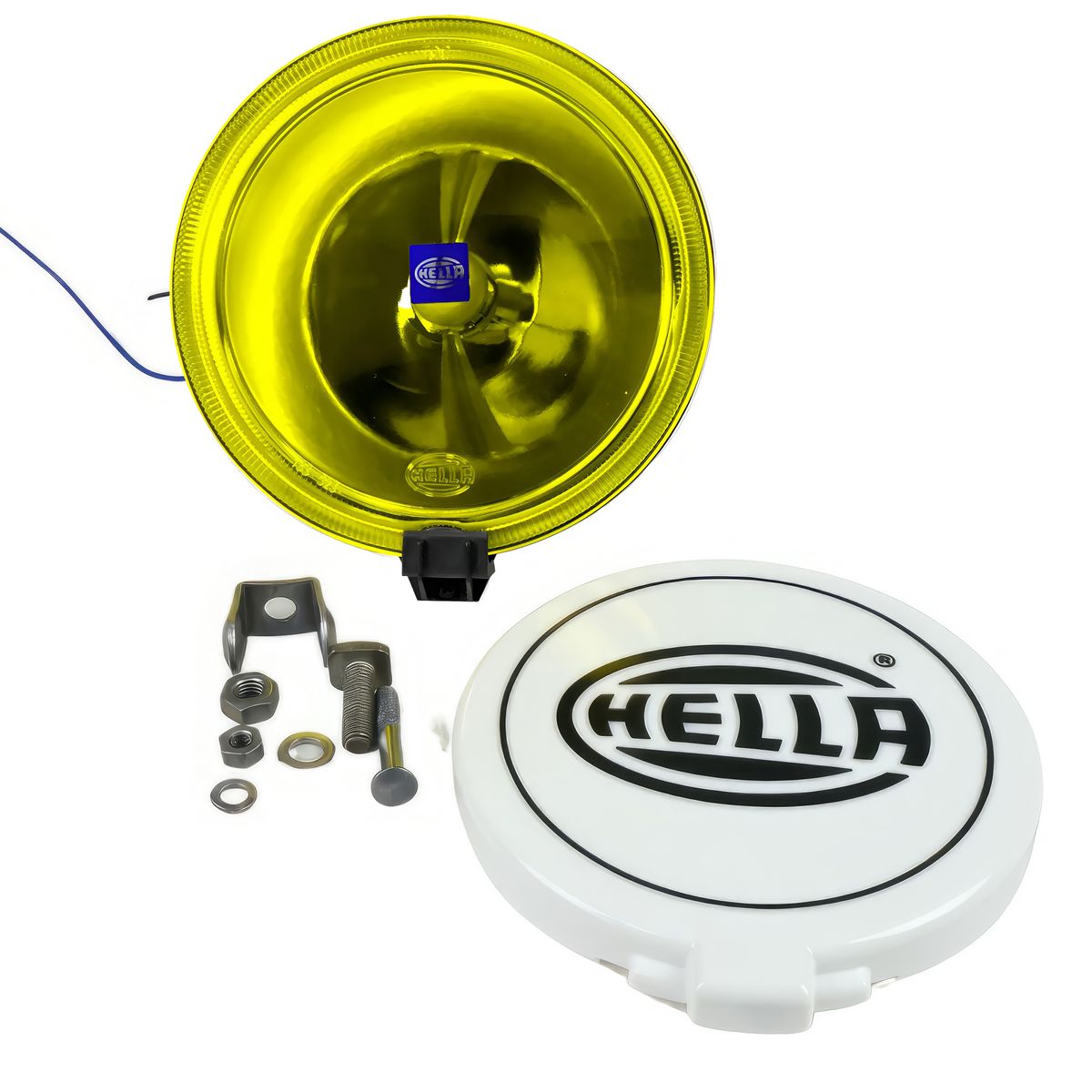 HELLA - Faro Neblinero Hella 500 Redondo Amarillo