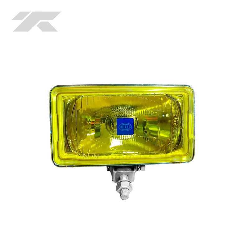 HELLA - Faro Neblinero Hella 550 Cuadrado Amarillo