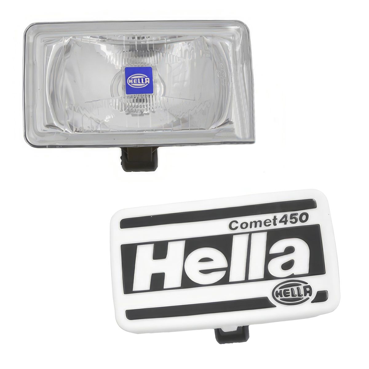 HELLA - Faro Neblinero Hella 450 Cuadrado Blanco