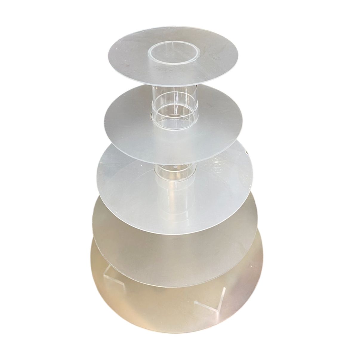 GENERICO - Porta Cupcake de acrílico 5 pisos