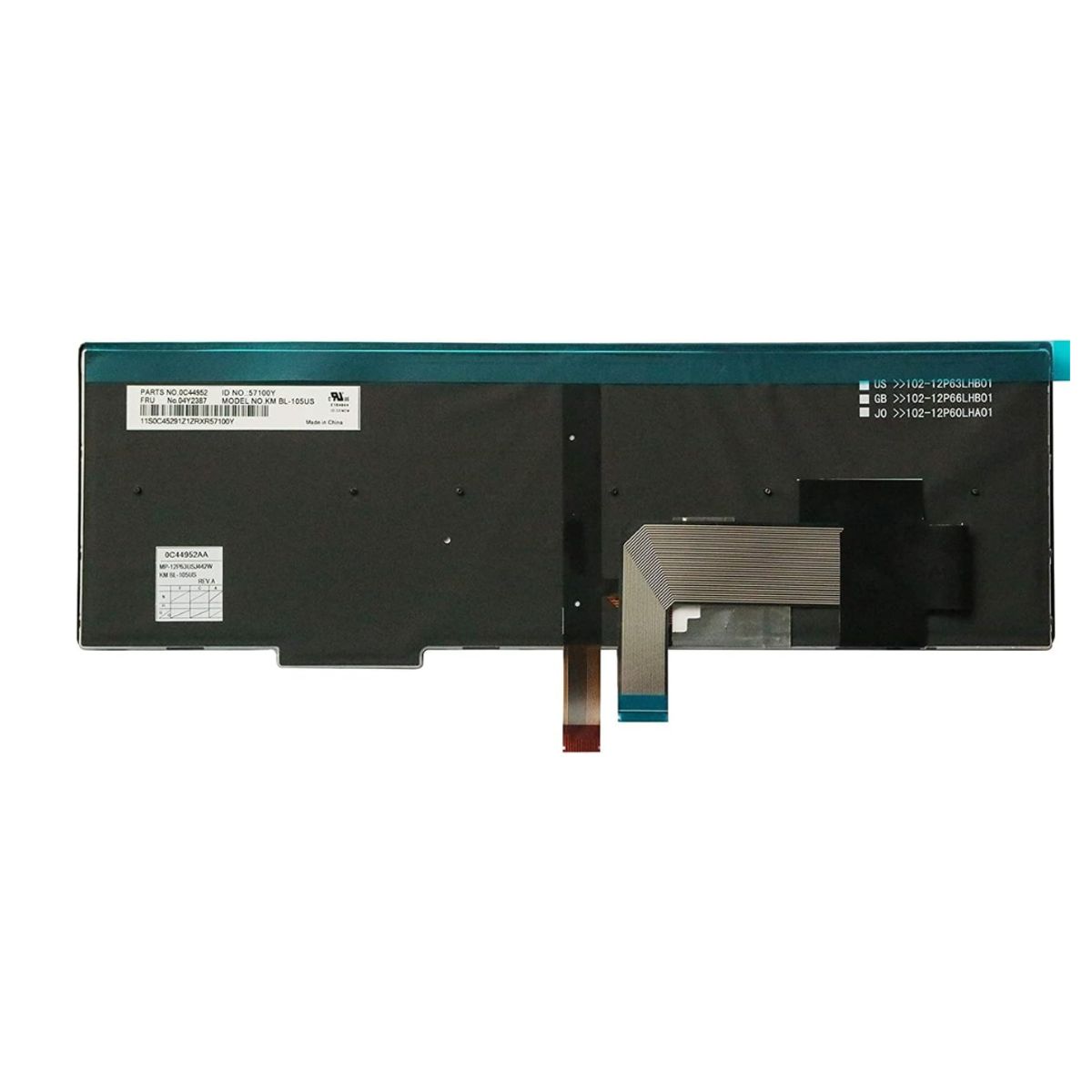 OEM - Teclado para Laptop Lenovo Thinkpad T540. T540p. L540. W540.  W540