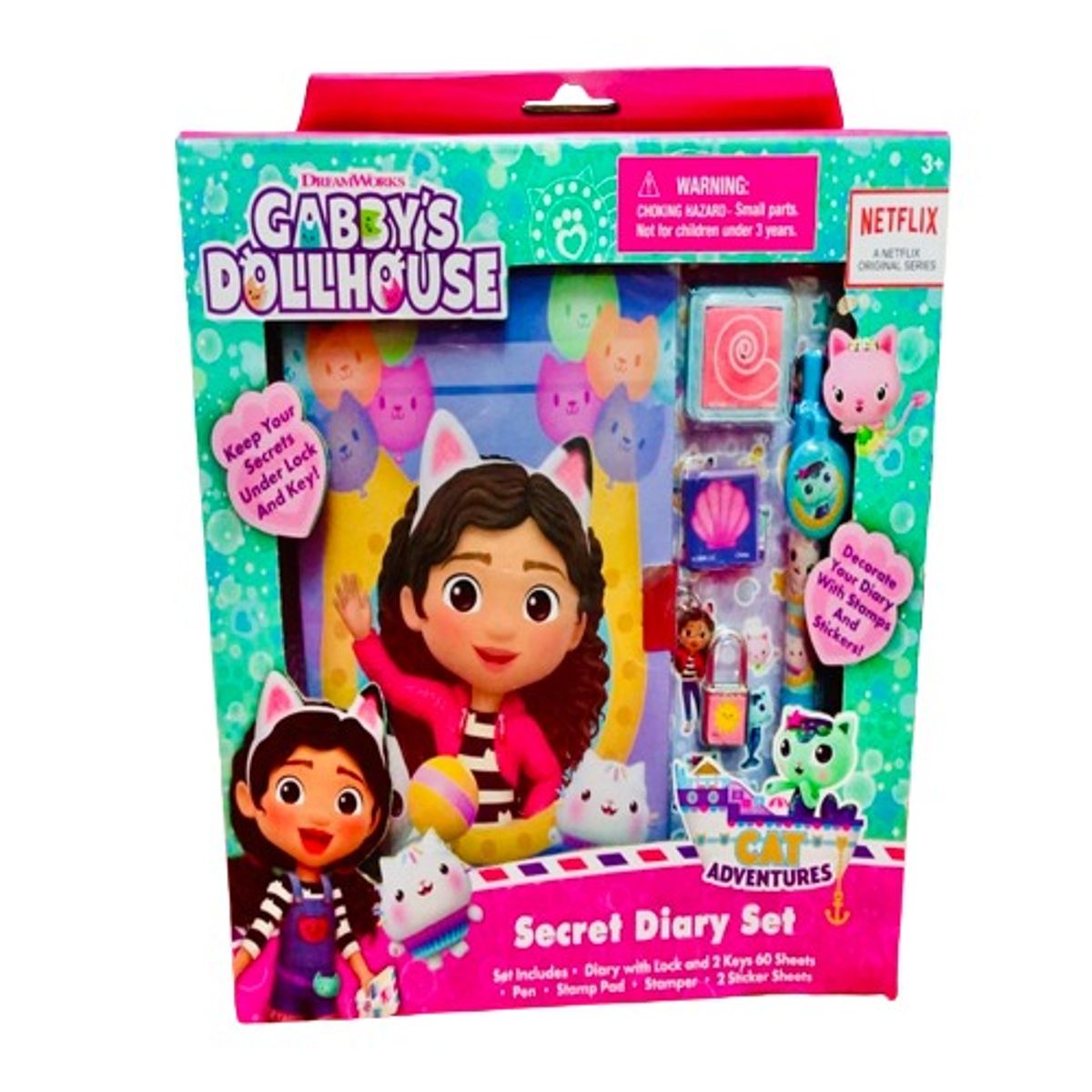 GENERICO - Set de Diario Secreto Gabby’s Dollhouse