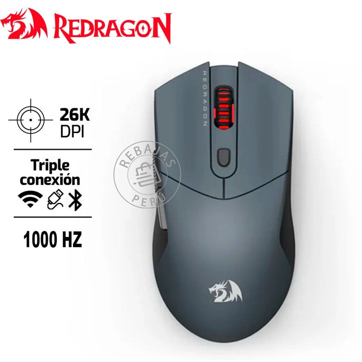 REDRAGON - Redragon ST4R PRO M917GB-PRO Wireless  Potencia y Precisión