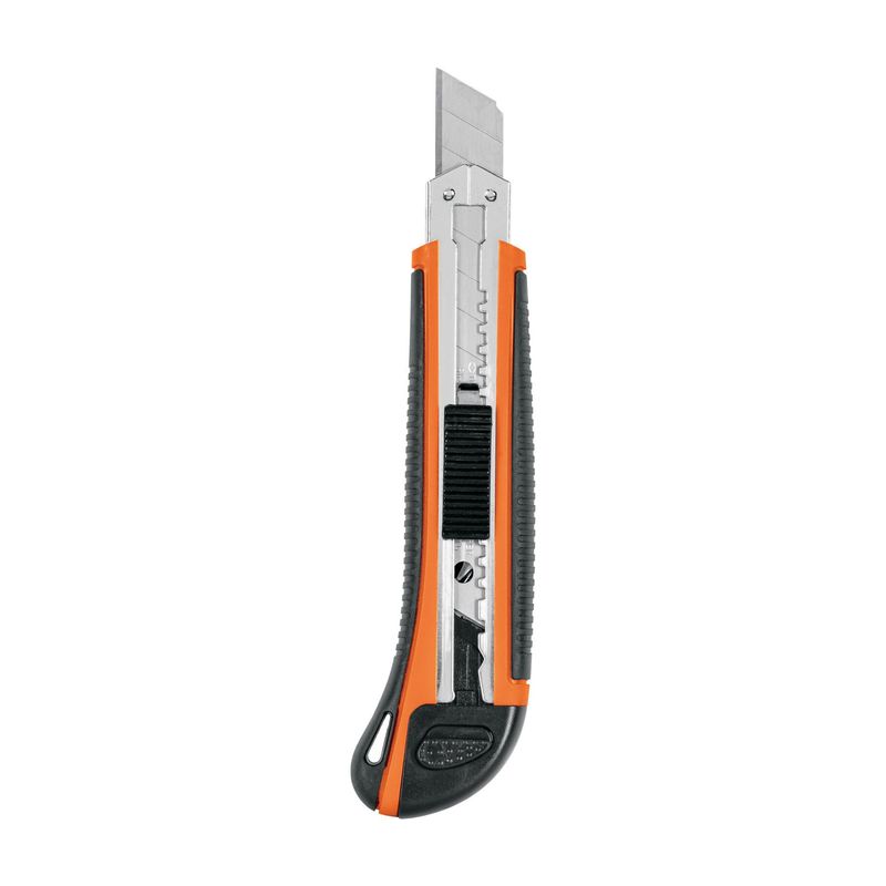 TRUPER - Cuchilla Cutter Hoja de 18mm Cuerpo Metalico y Grip 16977 Truper