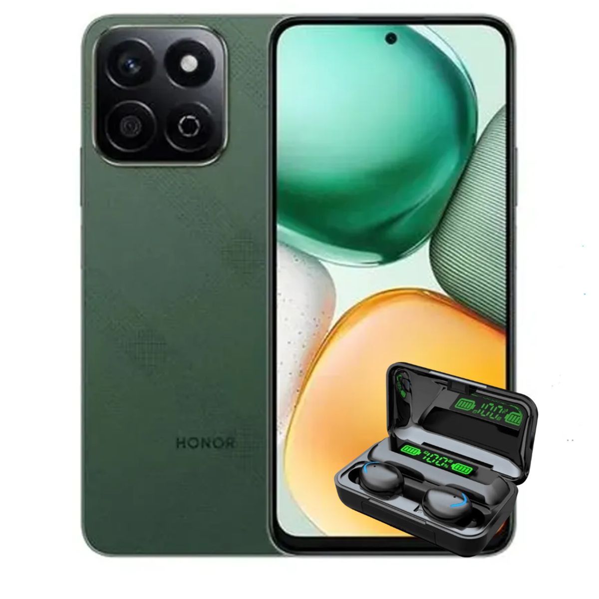 HONOR - HONOR X7C 256GB 8RAM - VERDE + AUDIFONO