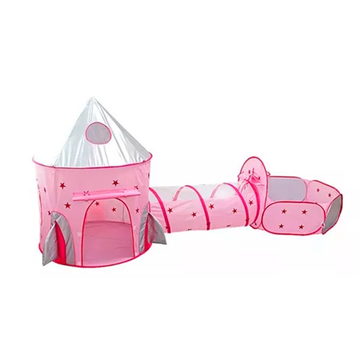 GENERICO - Circuito 3en1 Modelo Espacial Rosado