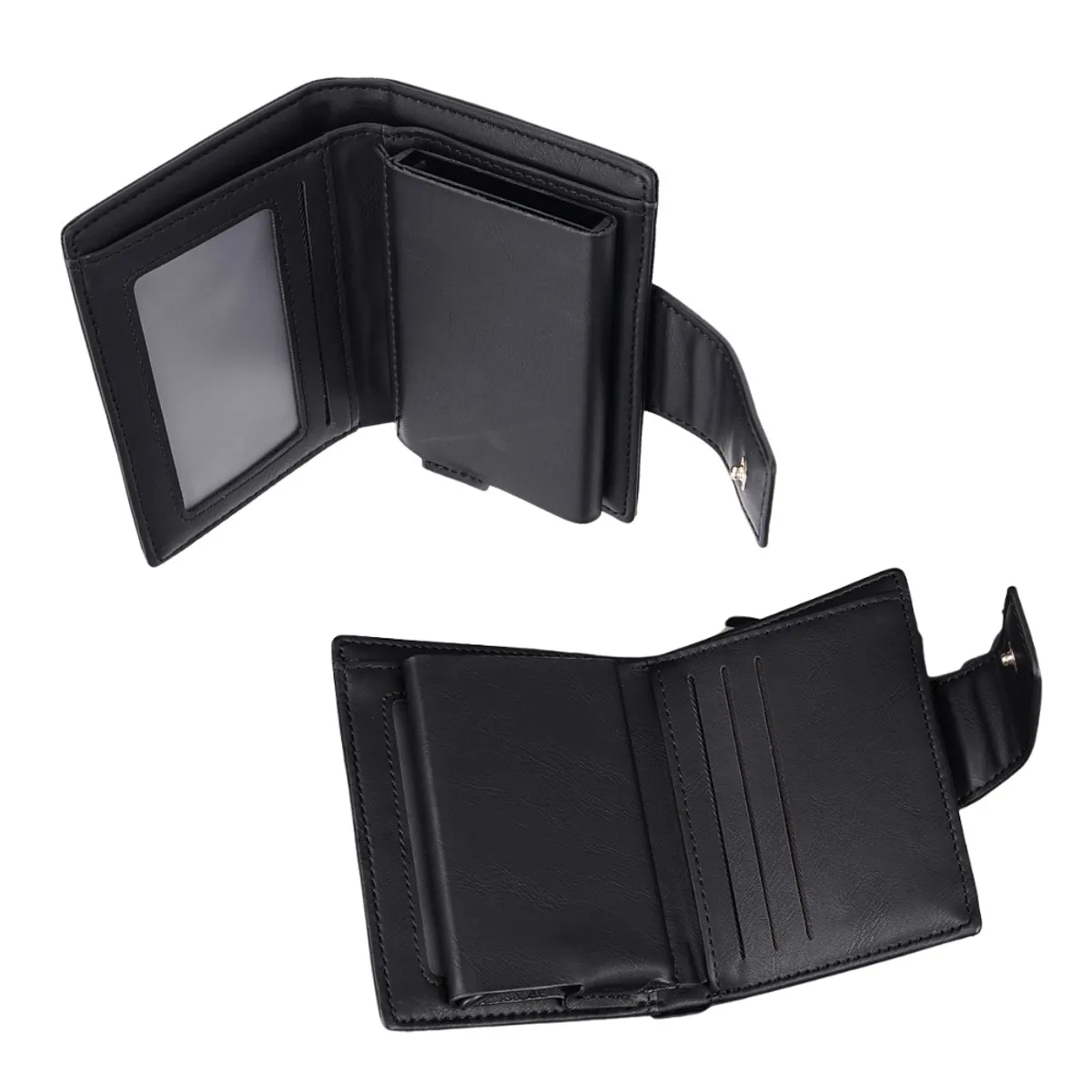 BAELLERRY - TARJETERO Y BILLETERA POP UP DR102 DE CUERO VEGANO PU