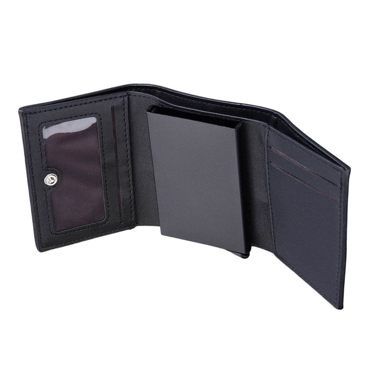 BAELLERRY - TARJETERO Y BILLETERA POP UP 9212 DE CUERO VEGANO PU