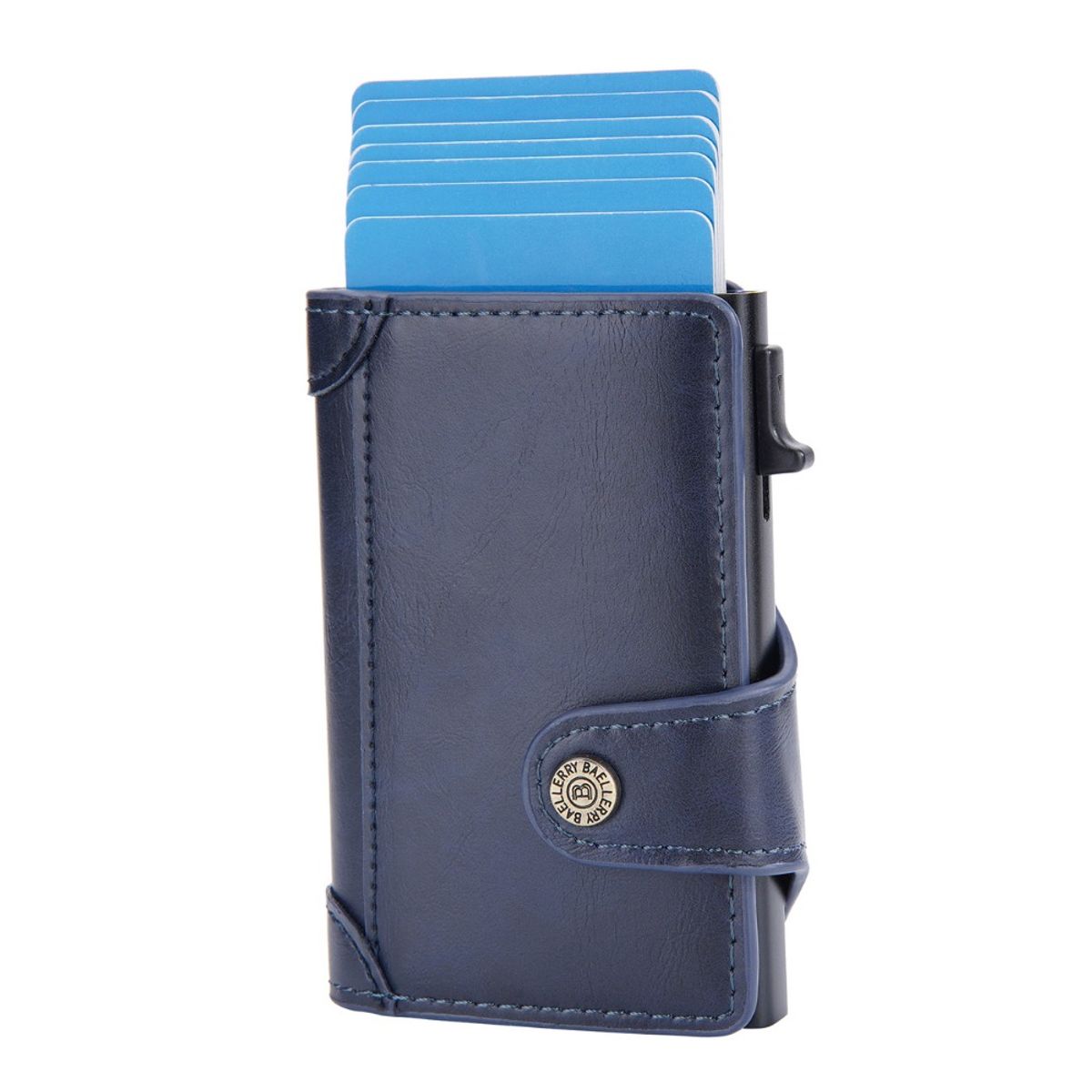 BAELLERRY - TARJETERO Y BILLETERA POP UP 9211 DE CUERO VEGANO PU