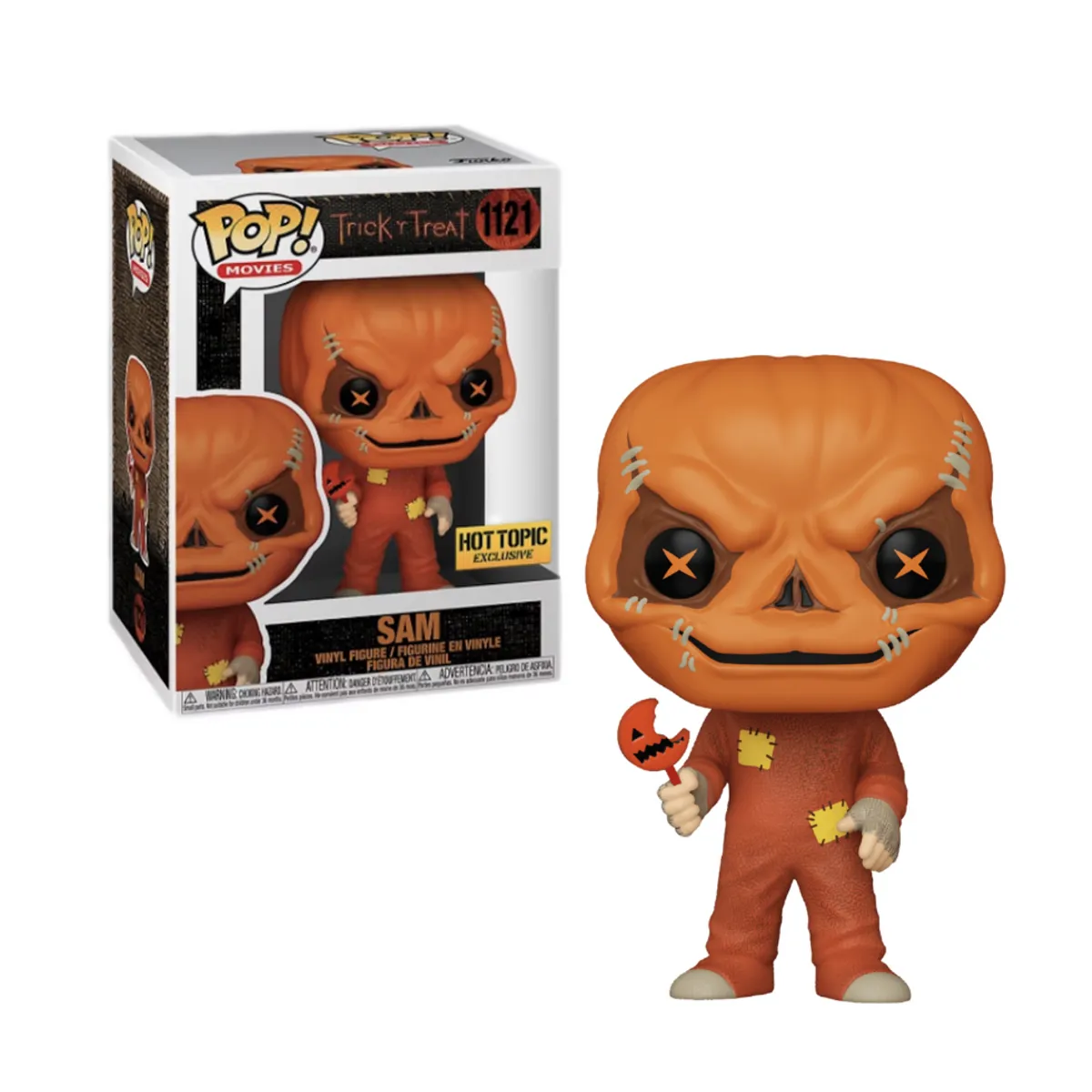 FUNKO - Sam Funko Pop 1121 Trick or Treat Exclusivo Hot Topic