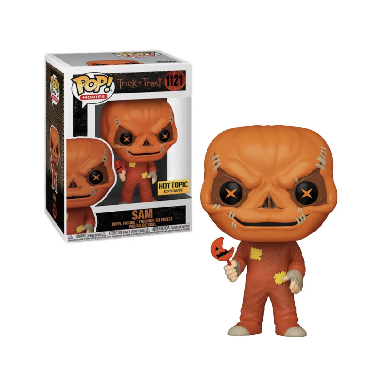 FUNKO - Sam Funko Pop 1121 Trick or Treat Exclusivo Hot Topic