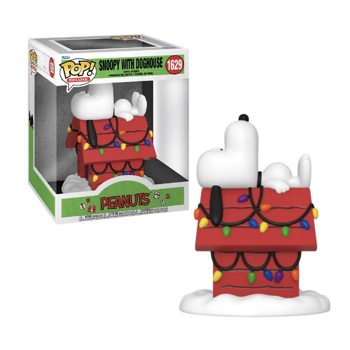 FUNKO - Snoopy en Doghouse Funko Pop 1629 Deluxe Charlie Brown