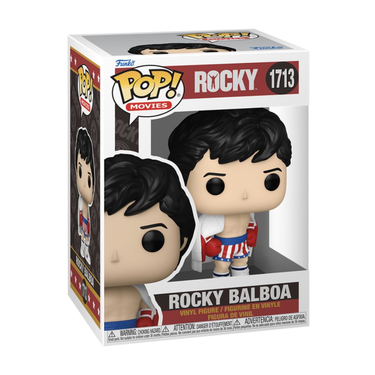 FUNKO - Rocky Balboa Funko Pop 1713 Rocky III Original Pop Movies