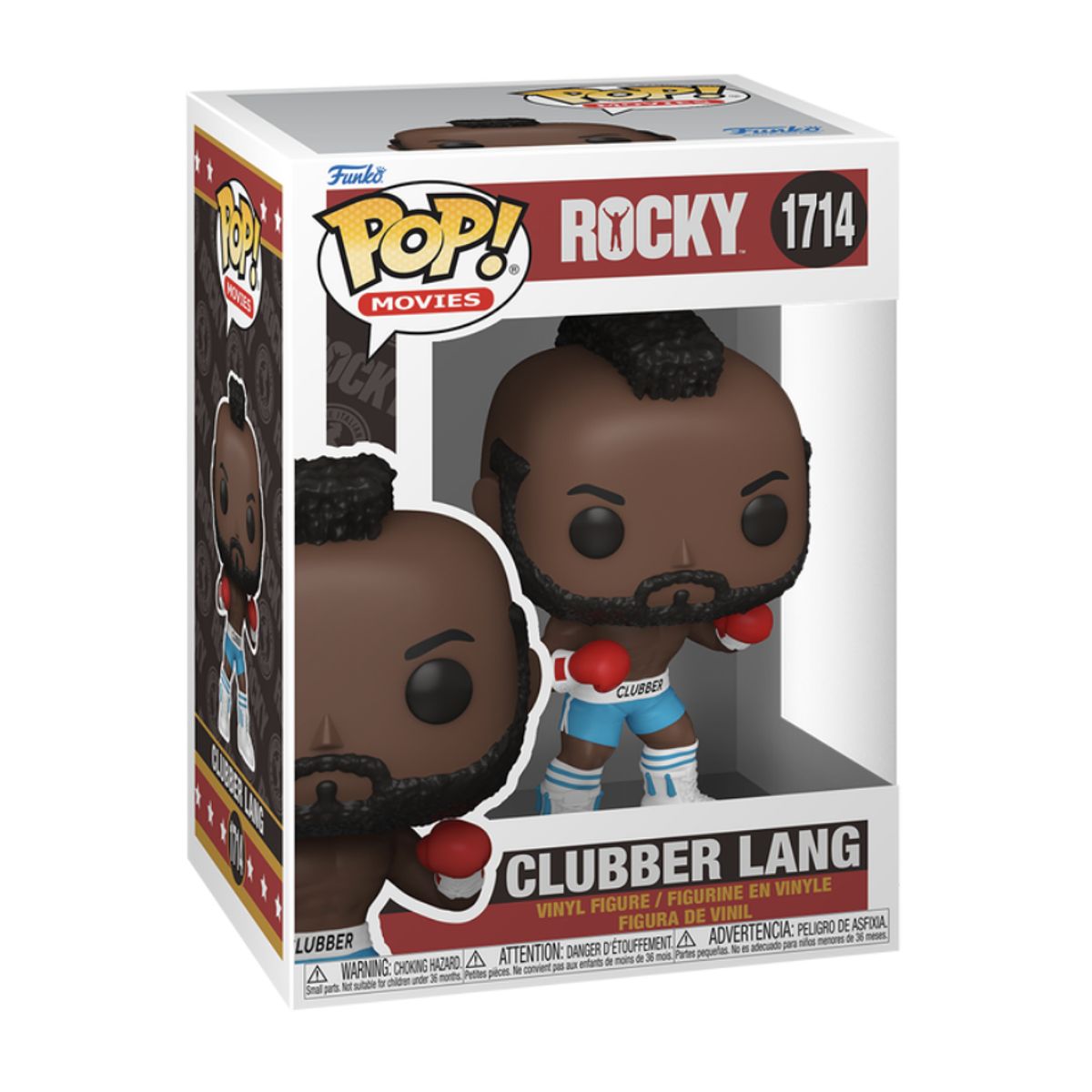 FUNKO - Clubber Lang Funko Pop 1714 Rocky III Original Pop Movies