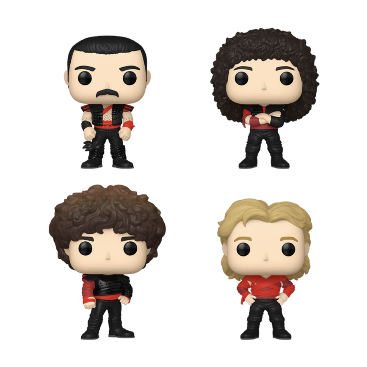 FUNKO - Queen Radio Gaga Funko Pop 4pack Exclusivo Freddie Mercury