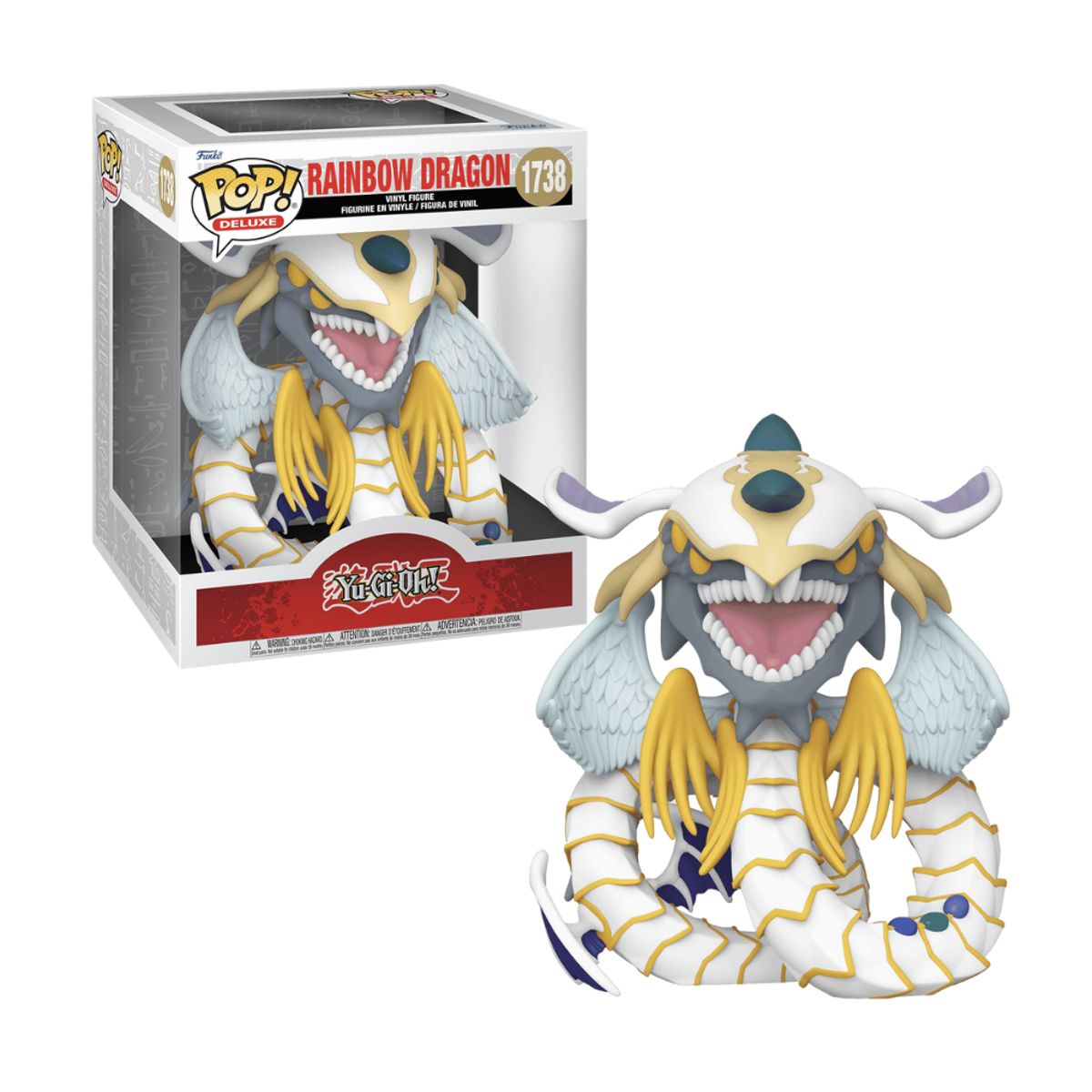 FUNKO - Rainbow Dragon Funko Pop 1738 Deluxe Yu-Gi-Oh Original 6