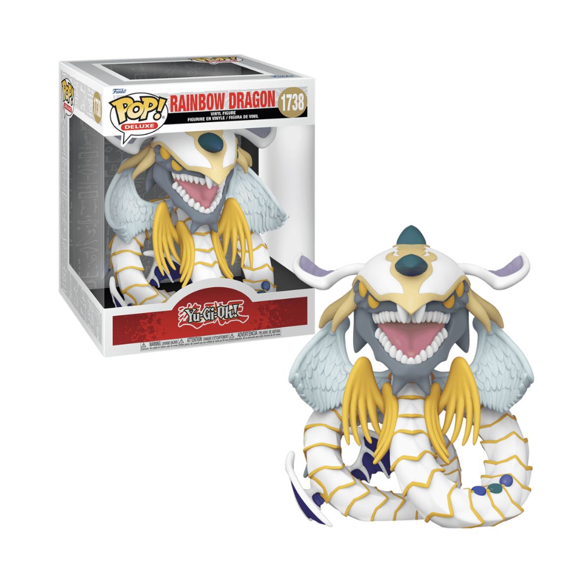 FUNKO - Rainbow Dragon Funko Pop 1738 Deluxe Yu-Gi-Oh Original 6