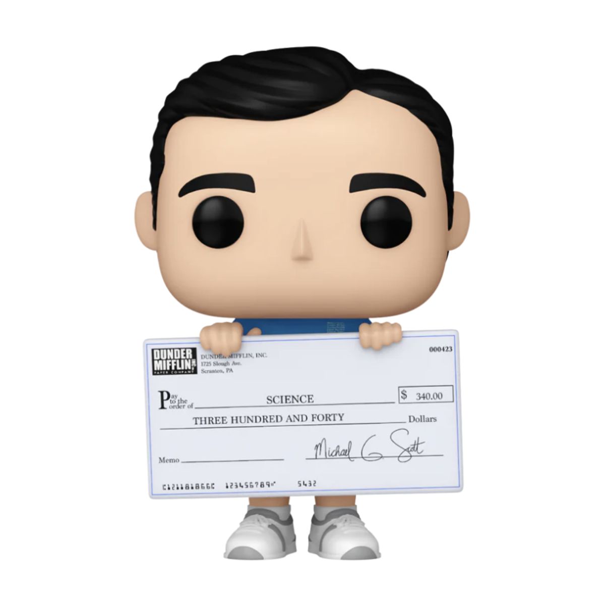 FUNKO - Michael with Check Funko Pop 1395 The Office Original