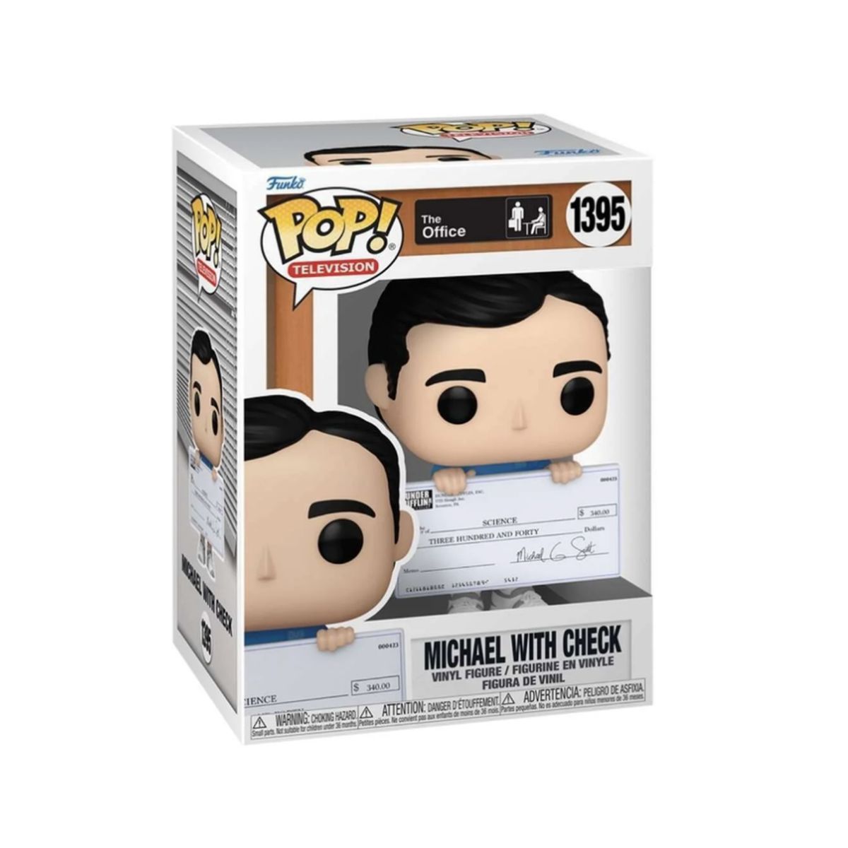 FUNKO - Michael with Check Funko Pop 1395 The Office Original