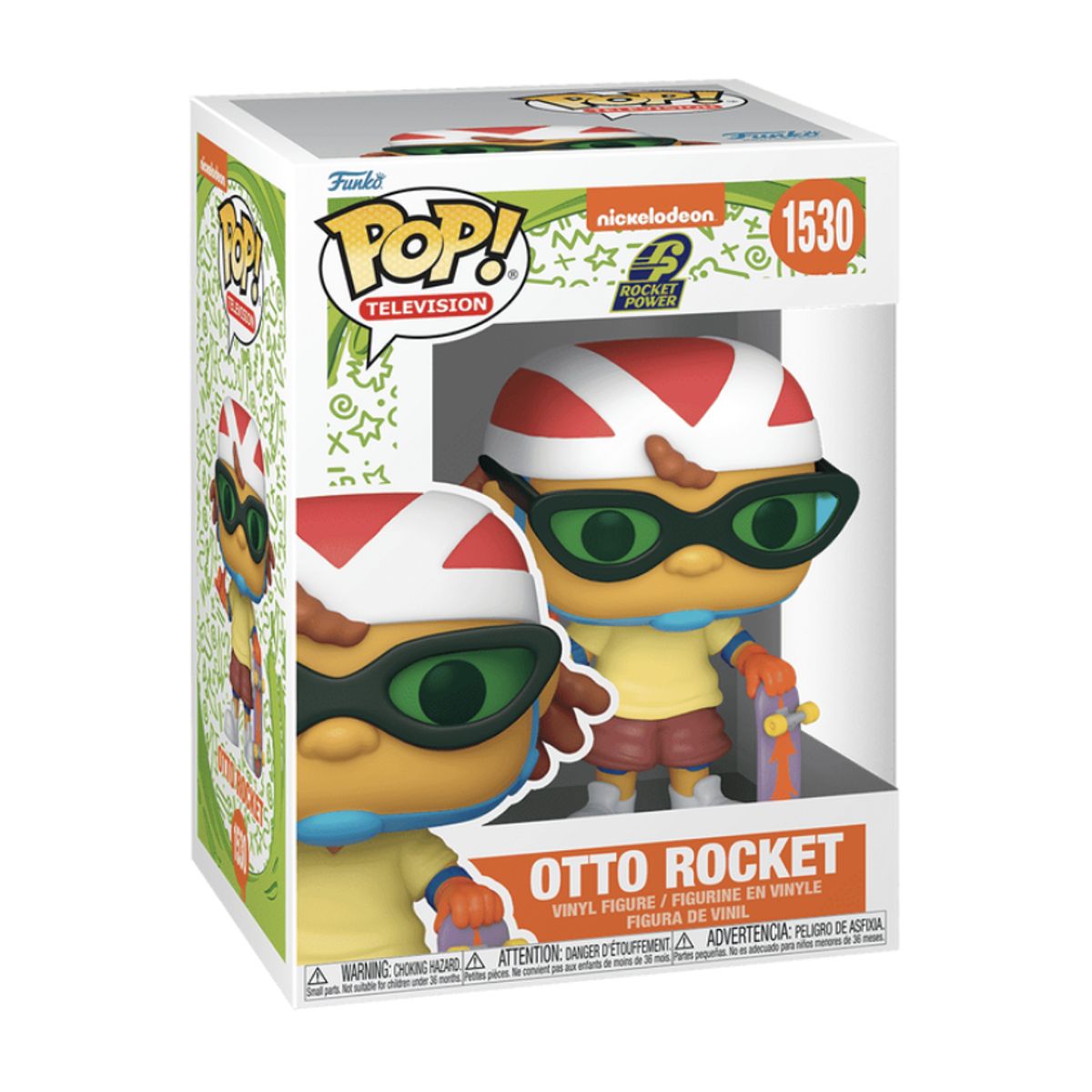 FUNKO - Otto Rocket Funko Pop 1530 Nickelodeon Rocket Power