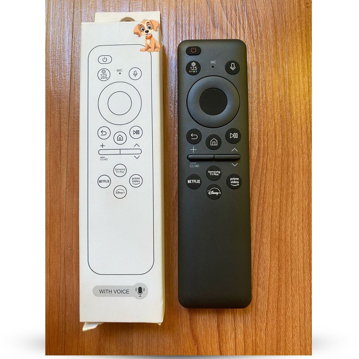 GENERICO - control remoto samsung con mando de voz y acceso directo a apps