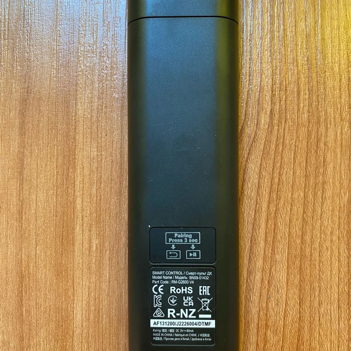 GENERICO - control remoto samsung con mando de voz y acceso directo a apps