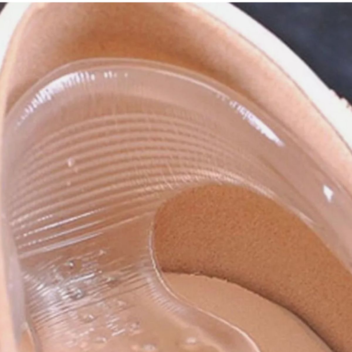 GENERICO - Almohadilla de gel protector de talón anti ampolla