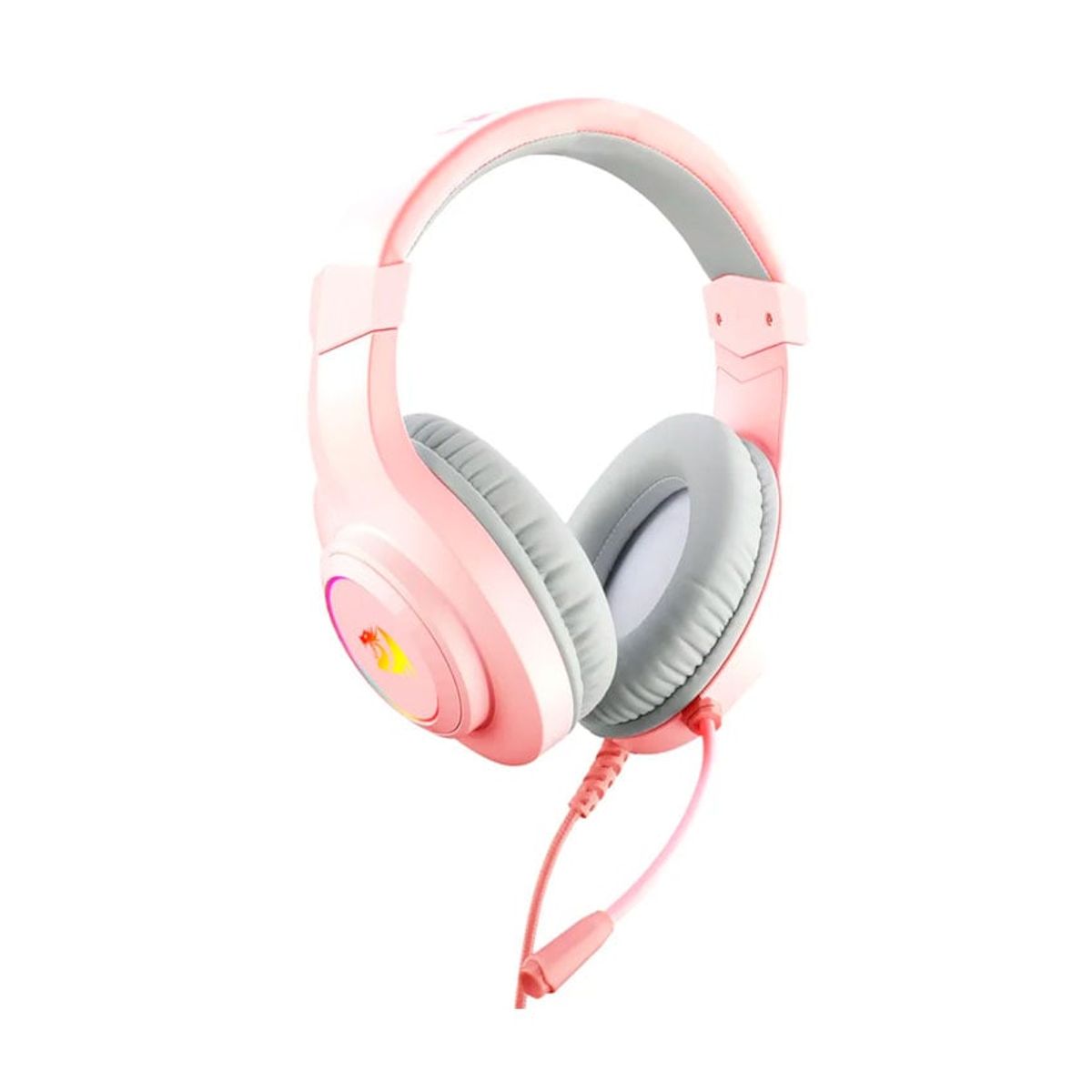 REDRAGON - Auriculares Redragon Hylas H260P RGB Pink Sonido Envolvente
