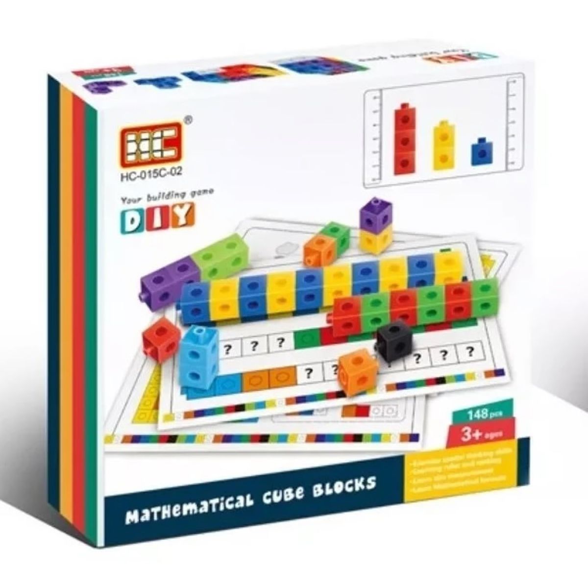 GENERICO - Cubos Multiencaje Matemáticos 118 pc