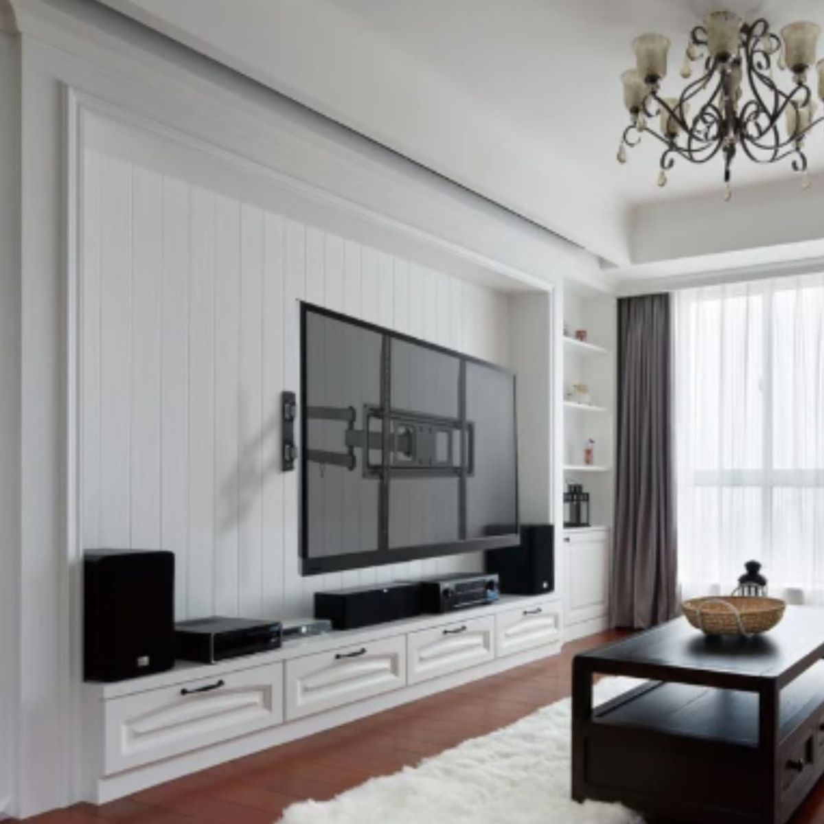 GENERICO - Soporte de pared para tv de 26  a 65.2 Brazos modelo cp511-