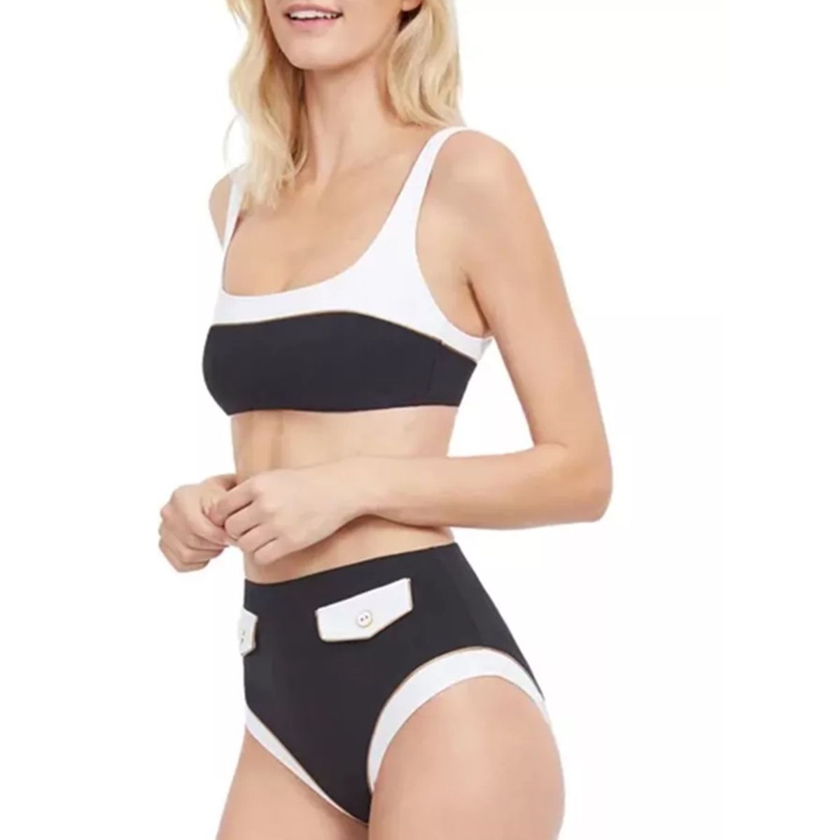 GENERICO - BIKINI DOS PIEZAS BLOQUE DOS COLORES MUJER TALLA MEDIUM