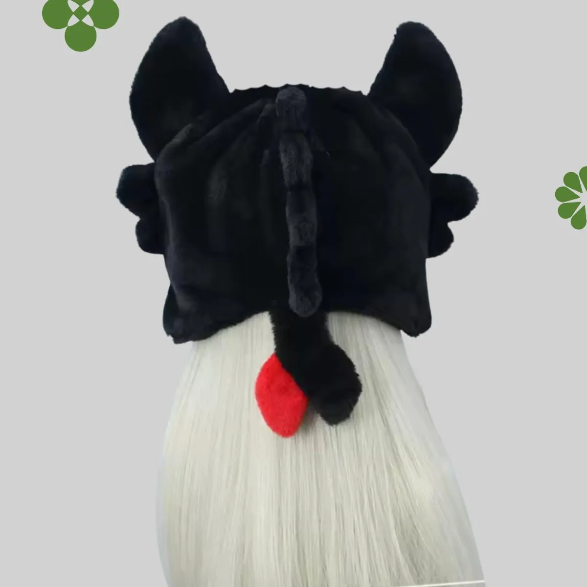GENERICO - Gorro Dragon Chimuelo Peluche Toohless  - Niños y Adultos